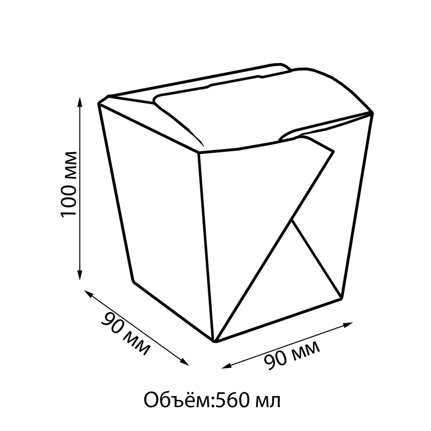 Высота упаковки. Коробка для лапши вок 560 мл. Китайская лапша Wok в коробочках. Упаковка для лапши развертка. Лапша в картонной упаковке.