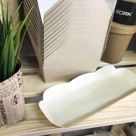 Одноразовые лотки ECOVILKA