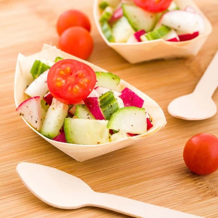 Лодочки для еды одноразовые