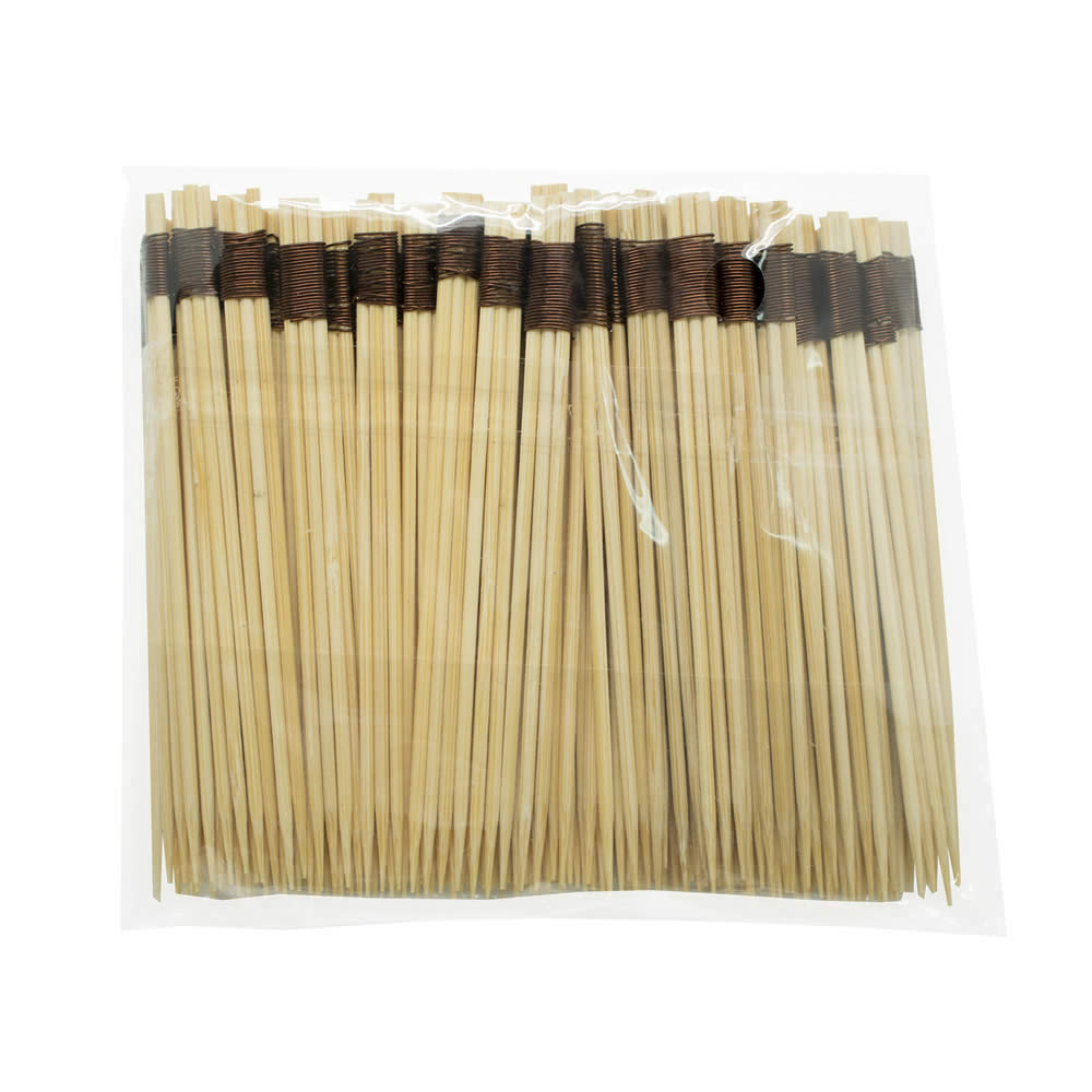 Шпажка для канапе бамбуковая Трезубец 90 мм по 100 шт/уп (10000 шт/кор) — изображение 3