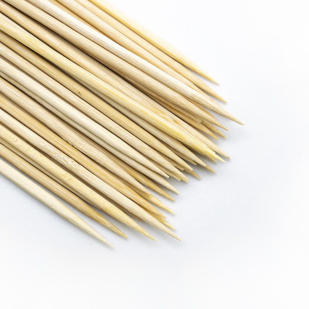 Шпажка для шашлыка бамбуковая 400×4мм по 100 шт/уп (10000 шт/кор) — изображение 5