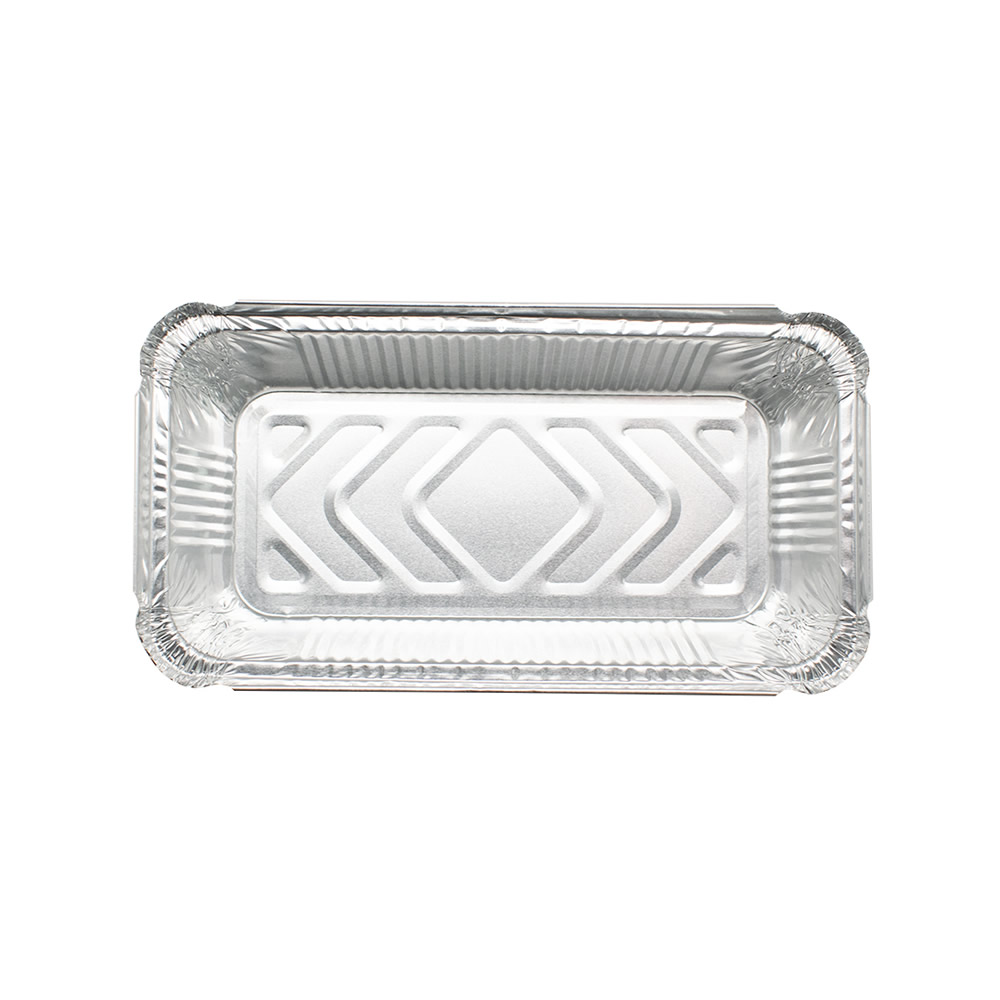 Форма из фольги алюминиевая с L-краем 865мл 217х113х53мм по 50 шт/уп (600 шт/кор) — изображение 2