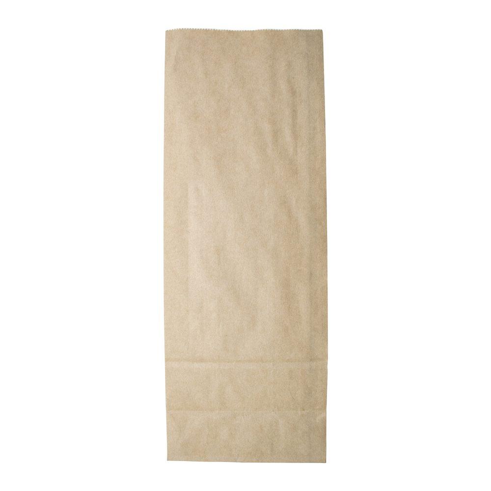 Пакет бумажный крафт фасовочный с прямоугольным дном 120x80x250 мм по 1000 шт/кор — изображение 3