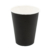 Стакан бумажный чёрный 350 мл (макс.380 мл) d90мм однослойный по 50 шт/уп (1000 шт/кор)