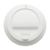 Крышка для бумажного стакана d80мм белая пластиковая с питейником круглая по 100 шт/уп (1000 шт/кор)