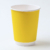 Стакан бумажный жёлтый 350 мл (макс.380 мл) d90мм двухслойный по 30 шт/уп (600 шт/кор)