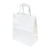 Пакет бумажный белый с плоскими ручками и прямоугольным дном 240х140х280 мм по 300 шт/кор