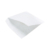 Уголок для еды одноразовый прямоугольный бумажный белый жиростойкий 140х160 мм по 2500 шт/кор