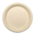 Тарелка для еды круглая d225мм 225х20мм крафт из растительного волокна по 50 шт/уп (900 шт/кор)