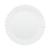 Тарелка круглая d175мм белая бумажная плоская мелованная по 100 шт/уп (1600 шт/кор)