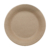 Тарелка десертная круглая d230мм полный крафт бумажная плоская ламинированная по 100 шт/уп (500 шт/кор)