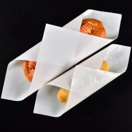 Бумага обёрточная для еды белая 270х280мм прямоугольная жировлагопрочная парафинированная листовая по 1000 шт/кор