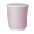 Стакан бумажный розовый пастельный 250 мл (макс.280 мл) d80мм двухслойный по 24 шт/уп (600 шт/кор)