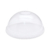 Крышка для стакана «Cold Cup» d95мм прозрачная пластиковая купольная с отверстием круглая по 100 шт/уп (800 шт/кор)
