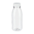 Бутылка ПЭТ с белой крышкой 300мл 150х55мм d55мм «Высокая» прозрачная круглая с широким горлом dn38мм по 150 шт/уп