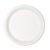 Тарелка для еды круглая d225мм 225×20мм белая из растительного волокна по 50 шт/уп (350 шт/кор)