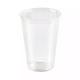 Стакан одноразовый «Эконом» пластиковый прозрачный 200мл d70.5мм 70.5х93.3мм по 100 шт/уп (3000 шт/кор)