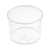 Креманка «Чашечка» круглая пластиковая прозрачная 200мл d78мм 78х57мм по 20 шт/уп (400 шт/кор)