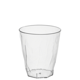 Стакан «Лёд Малый» пластиковый 200мл d85мм 85х94мм прозрачный круглый по 20 шт/уп (500 шт/кор)