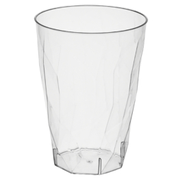 Стакан «Лёд Большой» пластиковый 300мл d85мм 85х115мм прозрачный круглый по 20 шт/уп (180 шт/кор)