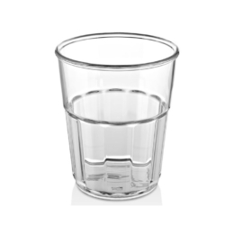 Стакан для напитков «Granity» 300мл d80мм h95мм прозрачный круглый из поликарбоната по 100 шт/уп