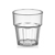 Стакан для напитков «Casablanka» 200мл d75мм h80мм прозрачный круглый из поликарбоната по 100 шт/уп