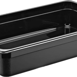 Гастроёмкость 1/1-100 12л п/п черная по 6 шт/уп