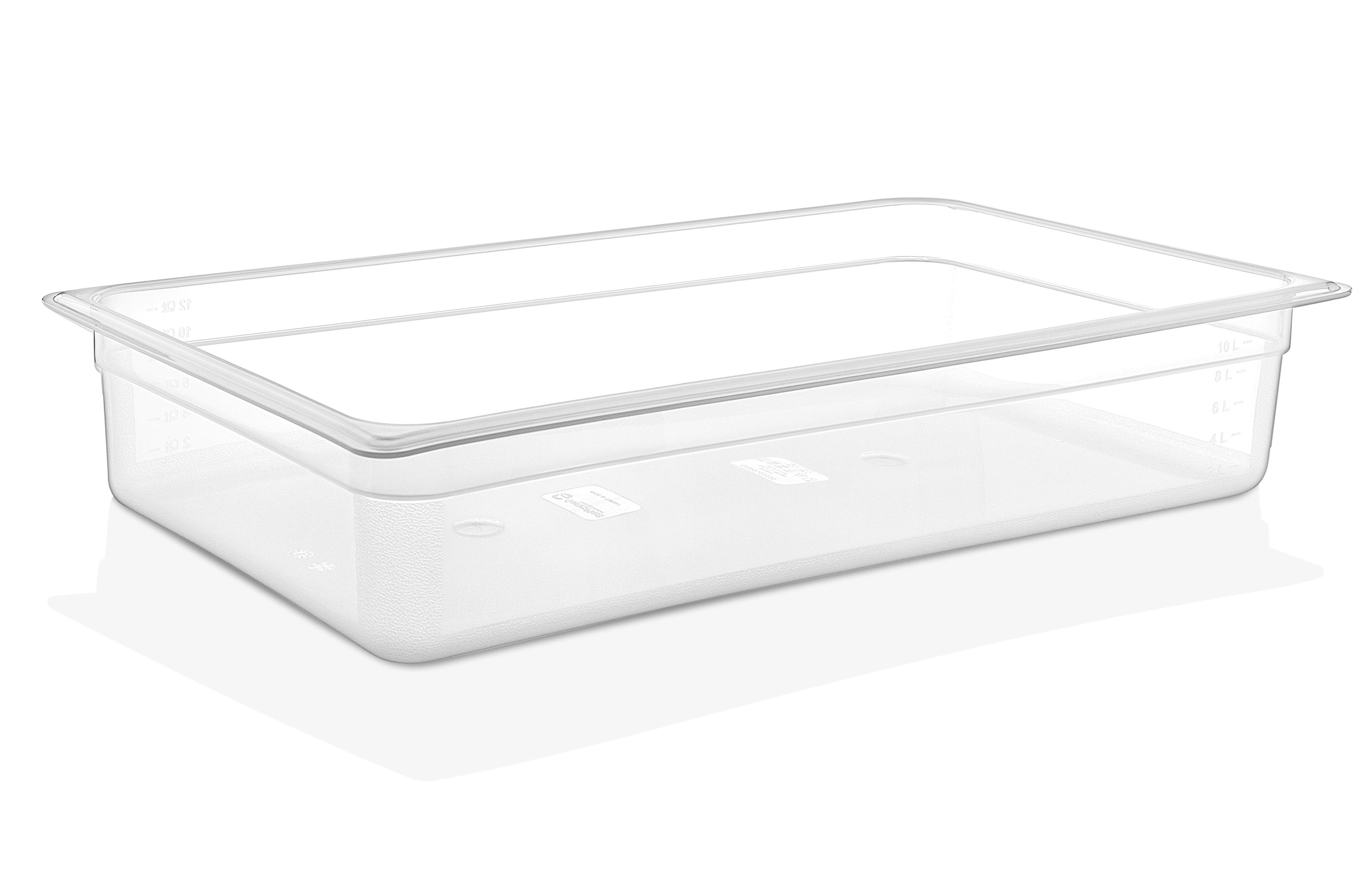 Гастроёмкость 1/1-100 12л п/п прозрачная по 6 шт/уп