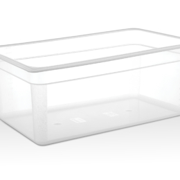 Гастроёмкость 1/1-200 24л п/п прозрачная по 6 шт/уп