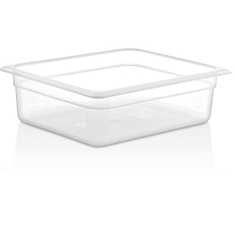 Гастроёмкость 1/2-100 5л п/п прозрачная по 12 шт/уп