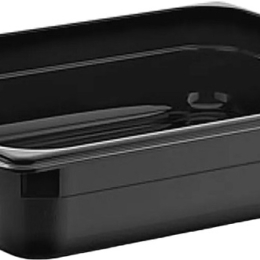 Гастроёмкость 1/2-65 3л п/п черная по 12 шт/уп