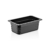 Гастроёмкость 1/4-100 265x162мм h100мм 2л чёрная прямоугольная без крышки пластиковая по 24 шт/уп