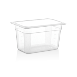 Гастроёмкость 1/4-150 3,5л п/п прозрачная по 24 шт/уп