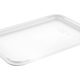 Крышка для контейнера для теста 600*400*25 мм., (-20/+70℃) морозостойкая, белая, полиэт. по 12 шт/уп