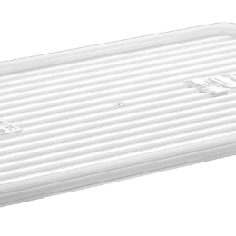 Крышка для гастроем. 1/1 пластиковая прозрачная /1/12/