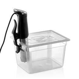 Крышка для гастроёмкости 1/2 под Су-Вид прозрачная из поликарбоната по 1 шт/уп24/