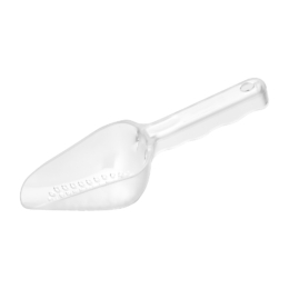 Совок для сыпучих продуктов 180мл 245мм перфорированный из поликарбоната по 24 шт/уп