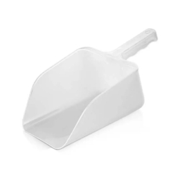 Совок для сыпучих продуктов 750мл 280мм белый пластиковый по 24 шт/уп