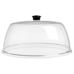 Крышка d35см h13см прозрачная из поликарбоната по 1 шт/уп12/