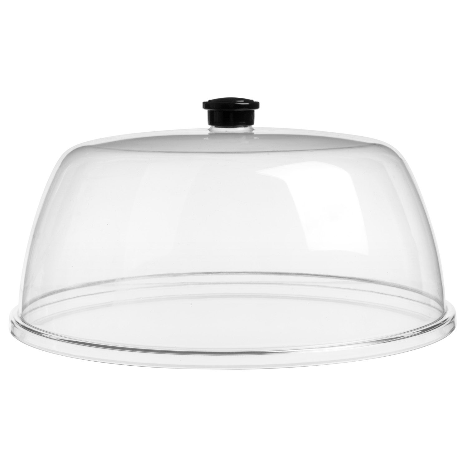Крышка d35см h13см прозрачная из поликарбоната по 1 шт/уп12/
