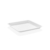Поднос для подачи 28x28см белый (крышка 76836) квадратный из поликарбоната по 24 шт/уп