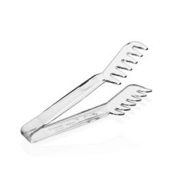 Щипцы кухонные для спагетти 22см прозрачные из поликарбоната по 48 шт/уп