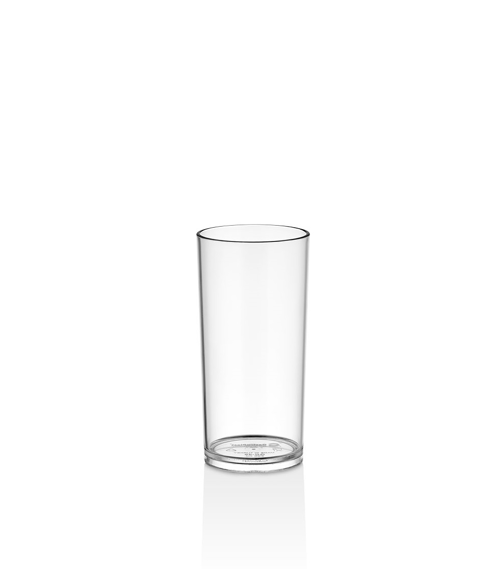 Стакан «Классик» из поликарбоната 290мл d62мм h130мм прозрачный круглый по 100 шт/уп