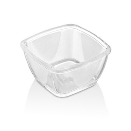 Соусник 100мл 70x70x35мм квадратный прозрачный из поликарбоната по 250 шт/уп