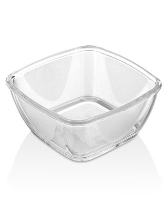 Соусник 50мл 50x50x30мм квадратный прозрачный из поликарбоната по 250 шт/уп
