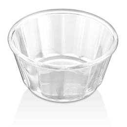 Соусник 130мл d85мм h45мм круглый прозрачный из поликарбоната по 250 шт/уп