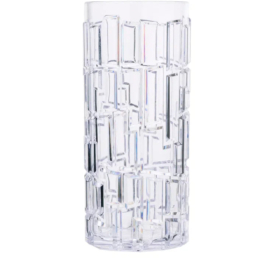 Стакан «Кристал Мозаик» из поликарбоната 300мл d60мм h150мм прозрачный  круглый по 100 шт/уп