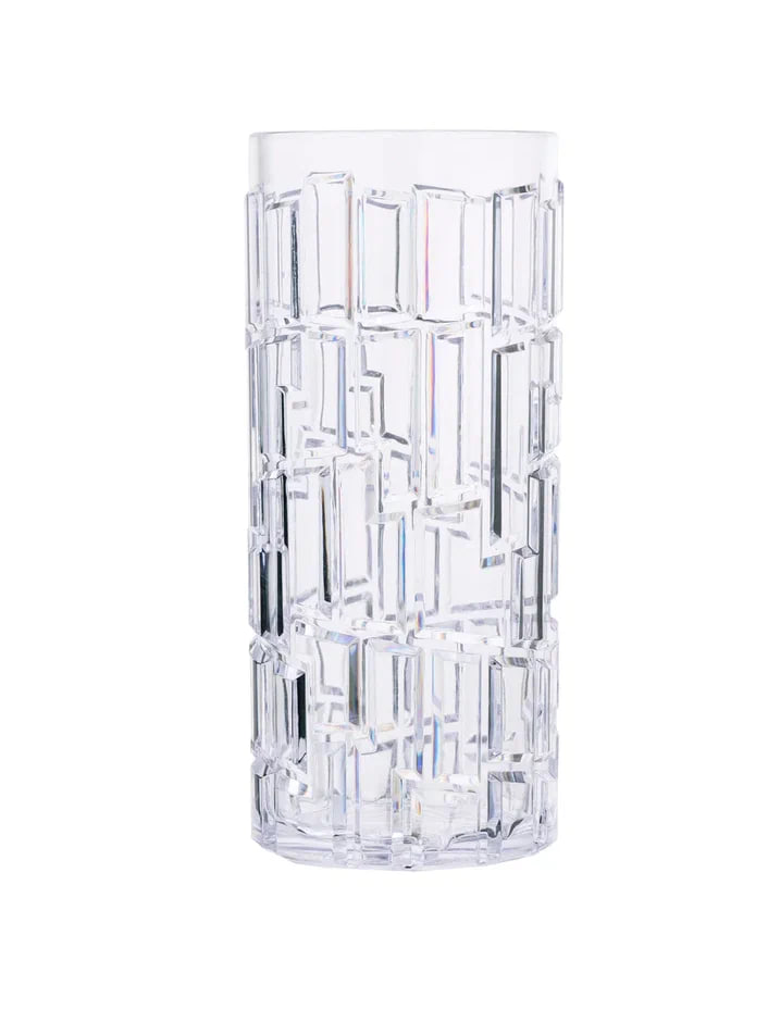 Стакан «Кристал Мозаик» из поликарбоната 300мл d60мм h150мм прозрачный круглый по 100 шт/уп