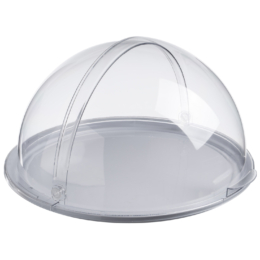Поднос для подачи d38.5см белый с крышкой Roll-Top круглый из поликарбоната по 1 шт/уп