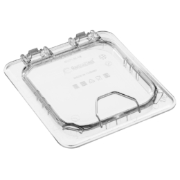 Крышка для гастроёмкости 1/6 прозрачная из поликарбоната откидная по 1 шт/уп12/
